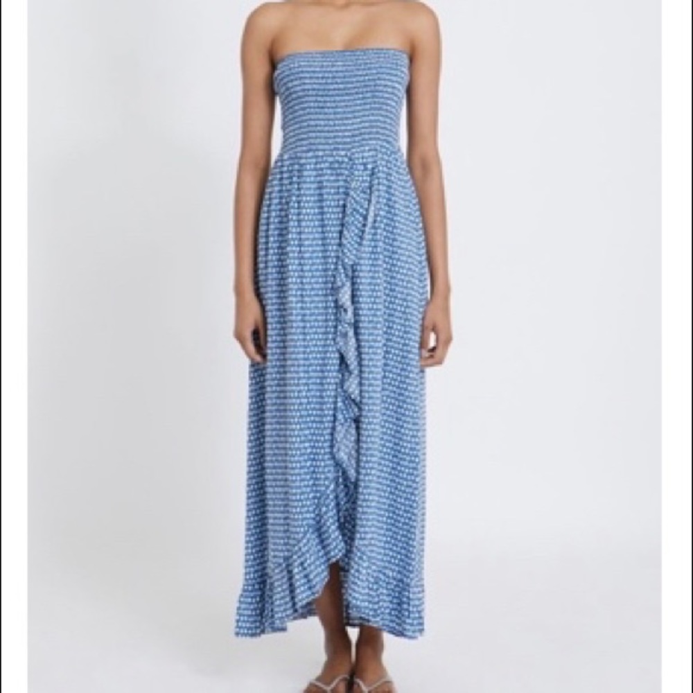 Strapless sundress